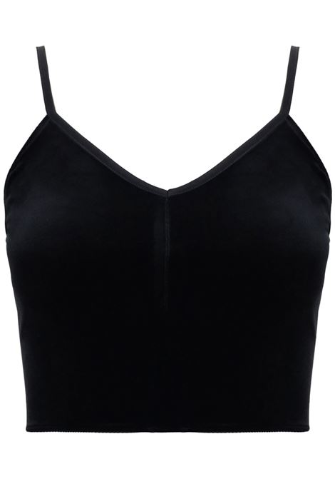 Black cropped top Forte forte - women FORTE FORTE | 132958009